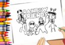 desenho para imprimir rainbow friends