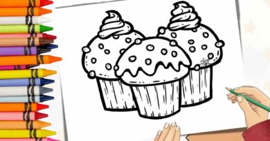 desenho de cupcake para imprimir