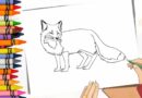 Desenhos de raposa para colorir e imprimir